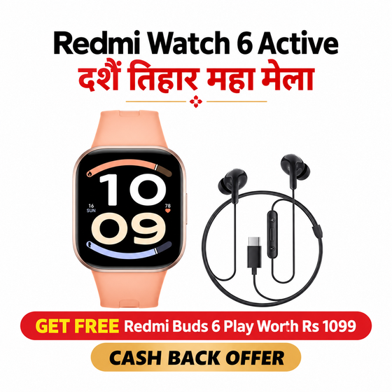 Redmi Watch 6 Active Price in Nepal offer 