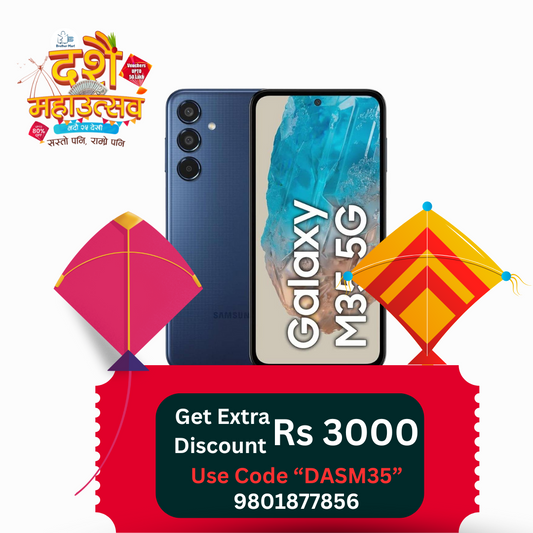 Dashain Offer Galaxy M35 in Nepal