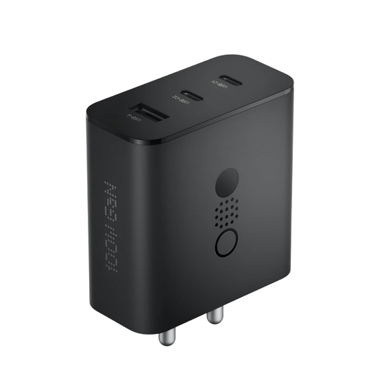 Buy now CMF 100W GaN fast Type C charger with 3 port superfast charging for Nothing Phone Samsung Galaxy Pixel and laptops