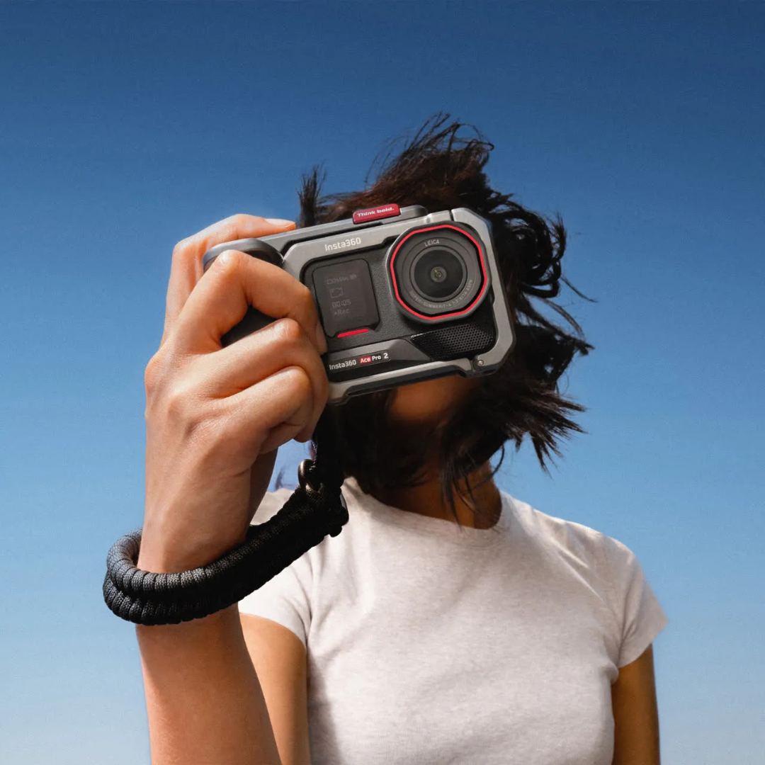 Get Insta360 Ace Pro 2 next generation action camera with dual AI performance, Leica optics and ultra smooth 8K recording