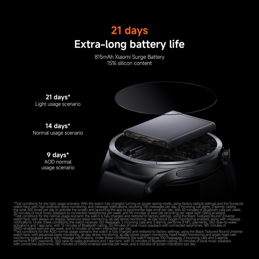 Xiaomi S5 46mm Smartwatch for Enhanced Fitness Tracking