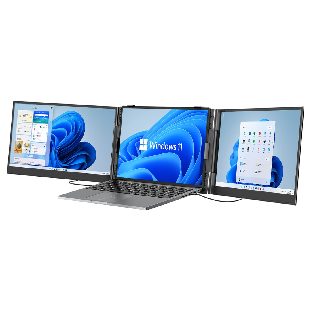 Buy now Blackview DCM6 triple screen laptop extender 14 inch FHD display in Nepal