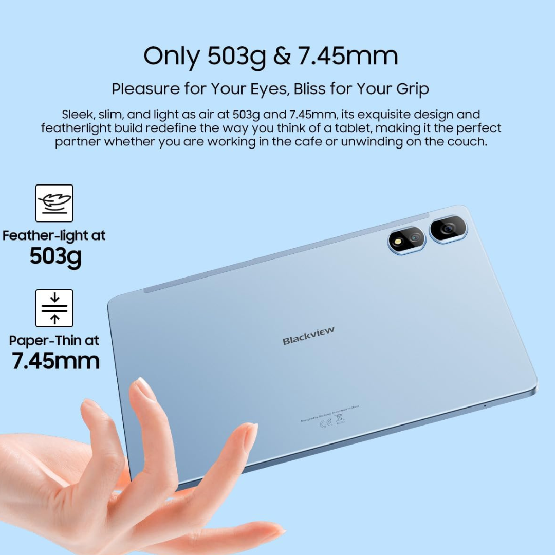 Buy now Blackview Tab 16 Pro gaming tablet with dual SIM 4G LTE WiFi 6 and long battery backup in Nepal