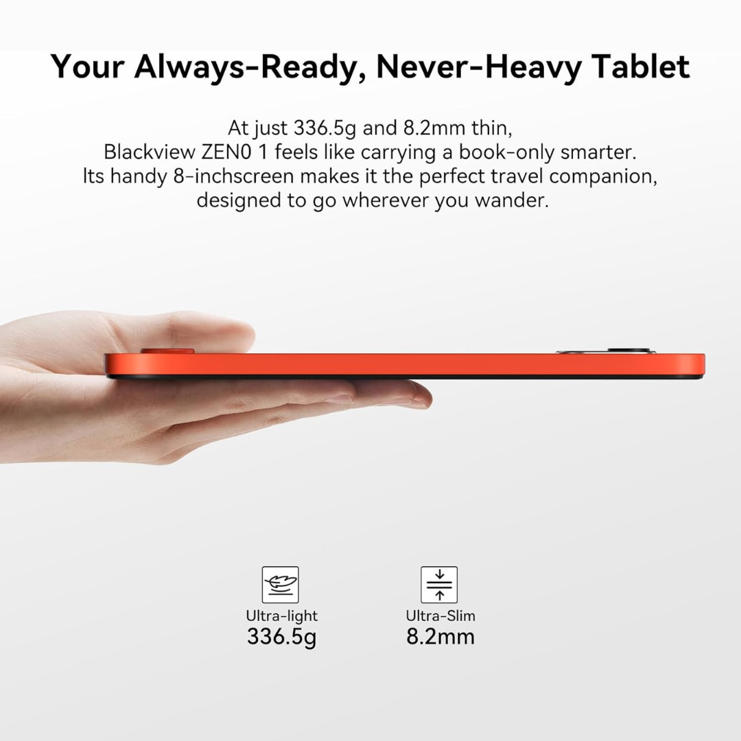 Buy now Blackview Zeno 1 tablet with modern design and smooth user interface