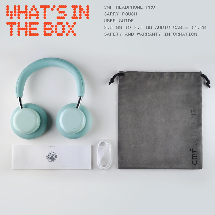 Buy now CMF by Nothing Headphone Pro headphones for travel office and entertainment