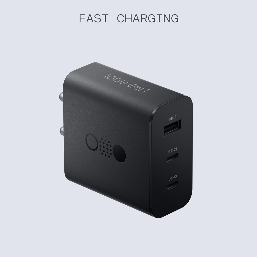 Get CMF 100W Type C fast charger with GaN technology for laptop smartphone tablet and smartwatch