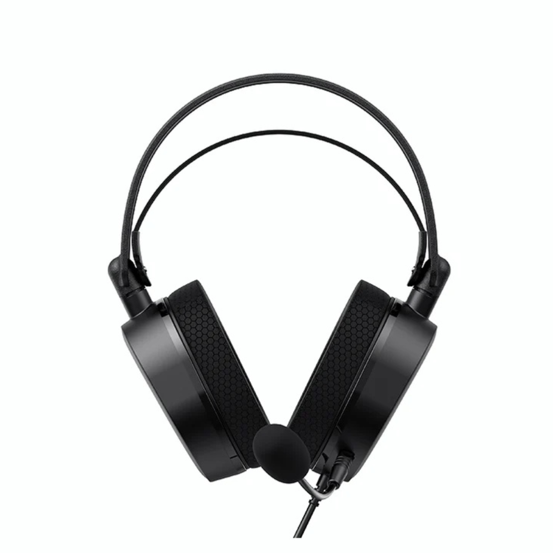 Get Havit H2038U Gamenote wired gaming headset with strong bass, immersive 7.1 virtual surround, HD microphone and ultra-light design for marathon gaming sessions at affordable price in Nepal.