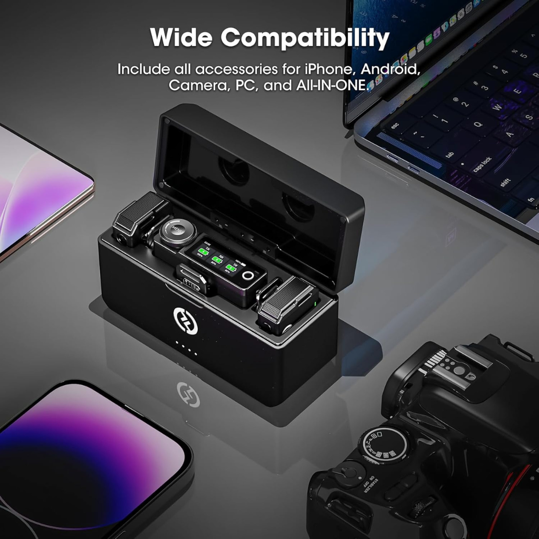 Buy now LARK MAX Duo mic for outdoor shoots