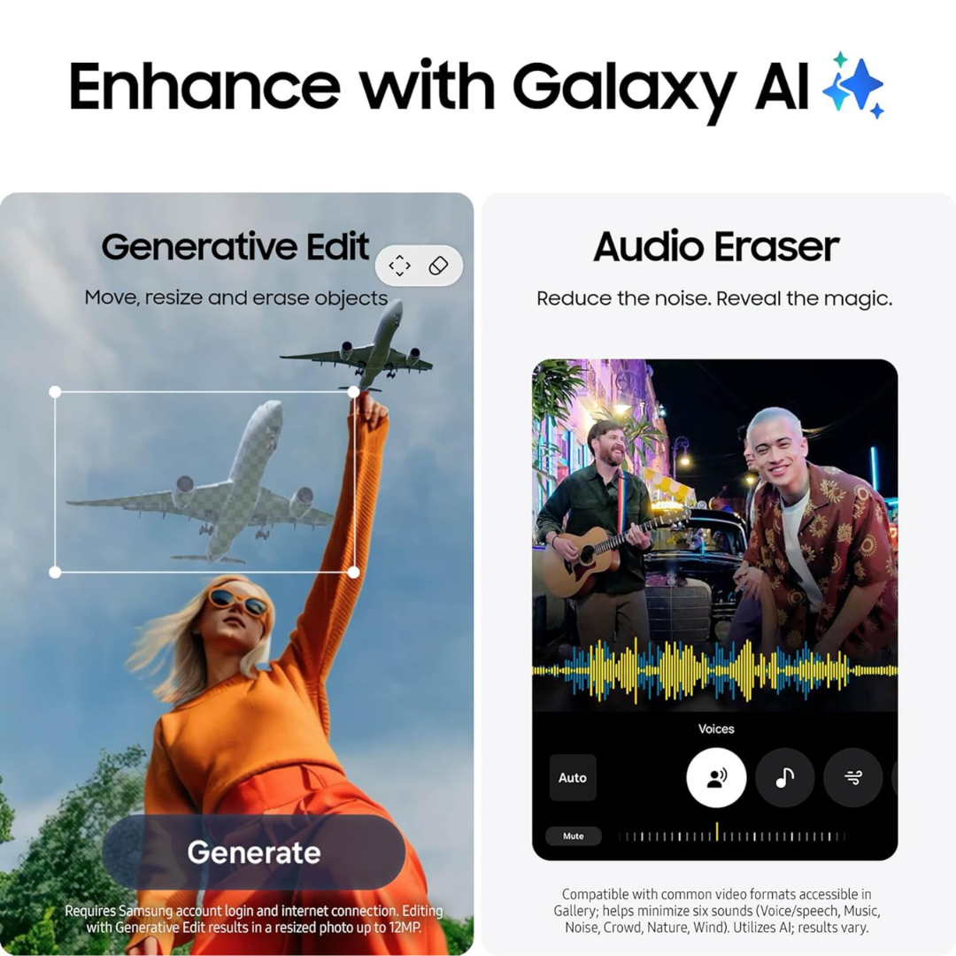 Get Samsung Galaxy S25 FE with stereo speaker audio