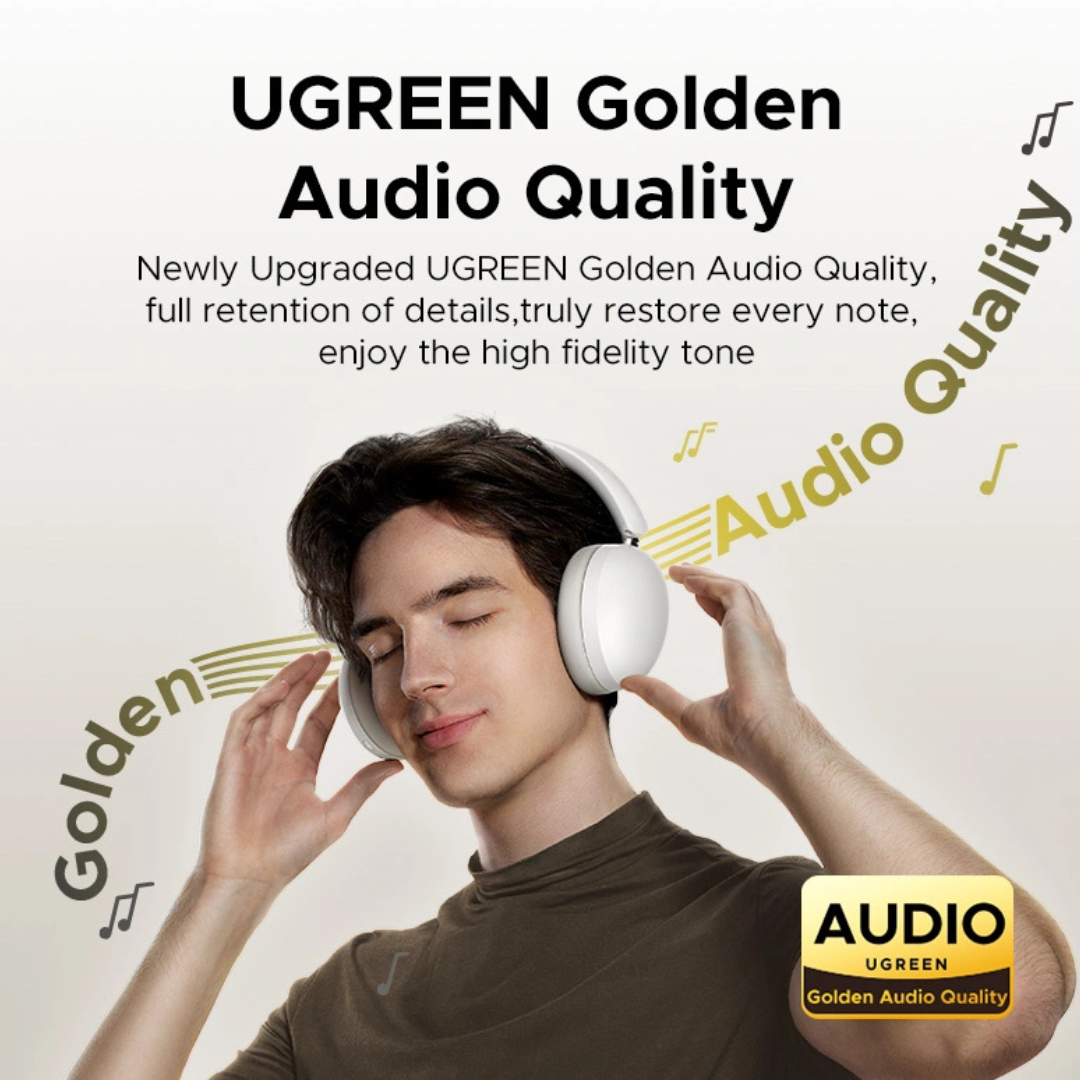 Get UGREEN Studio Max2 wireless headset with 80 hours endurance shop now buy now HP205 black for office and travel Nepal.