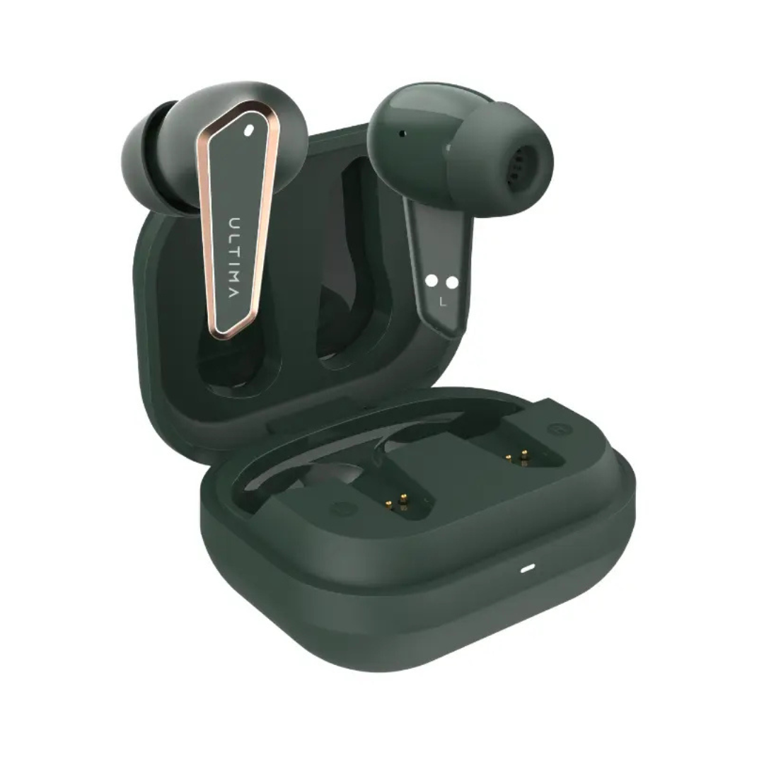 Get Ultima Boom X1 Pro earbuds featuring 50ms low latency for ultra smooth audio sync