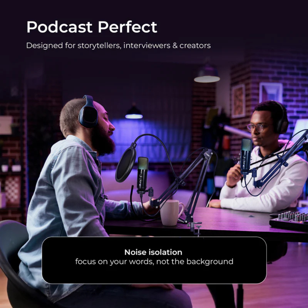 Get RGB microphone for gamers