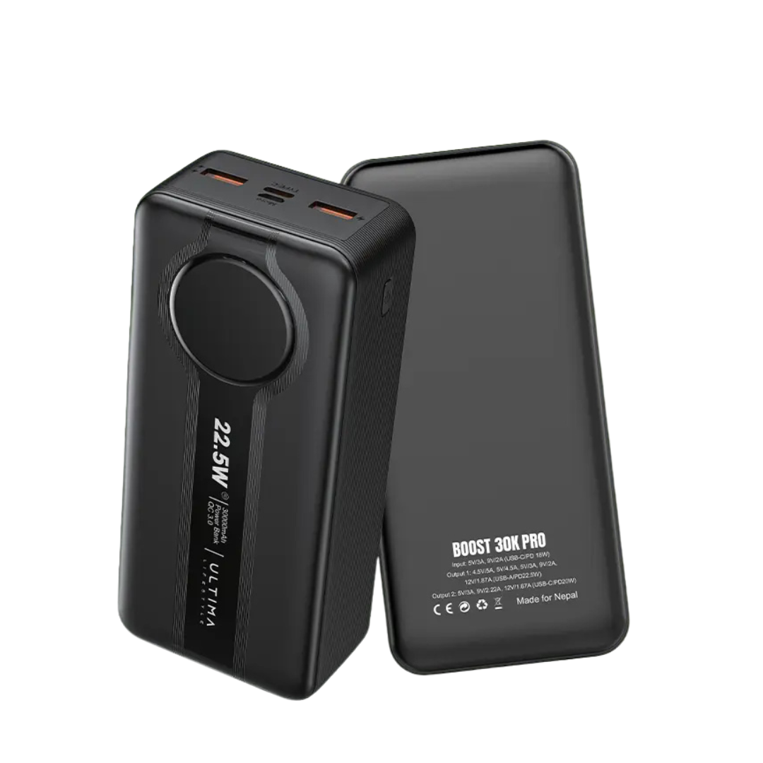 Gift idea for gadget lovers – Ultima Boost 30K Pro

