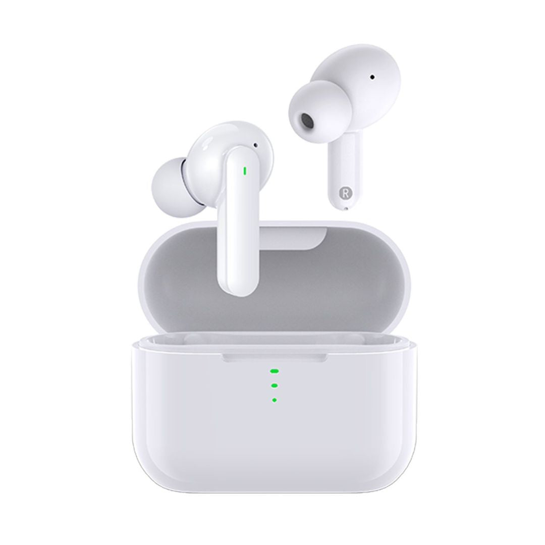 QCY T10 true wireless earbuds white