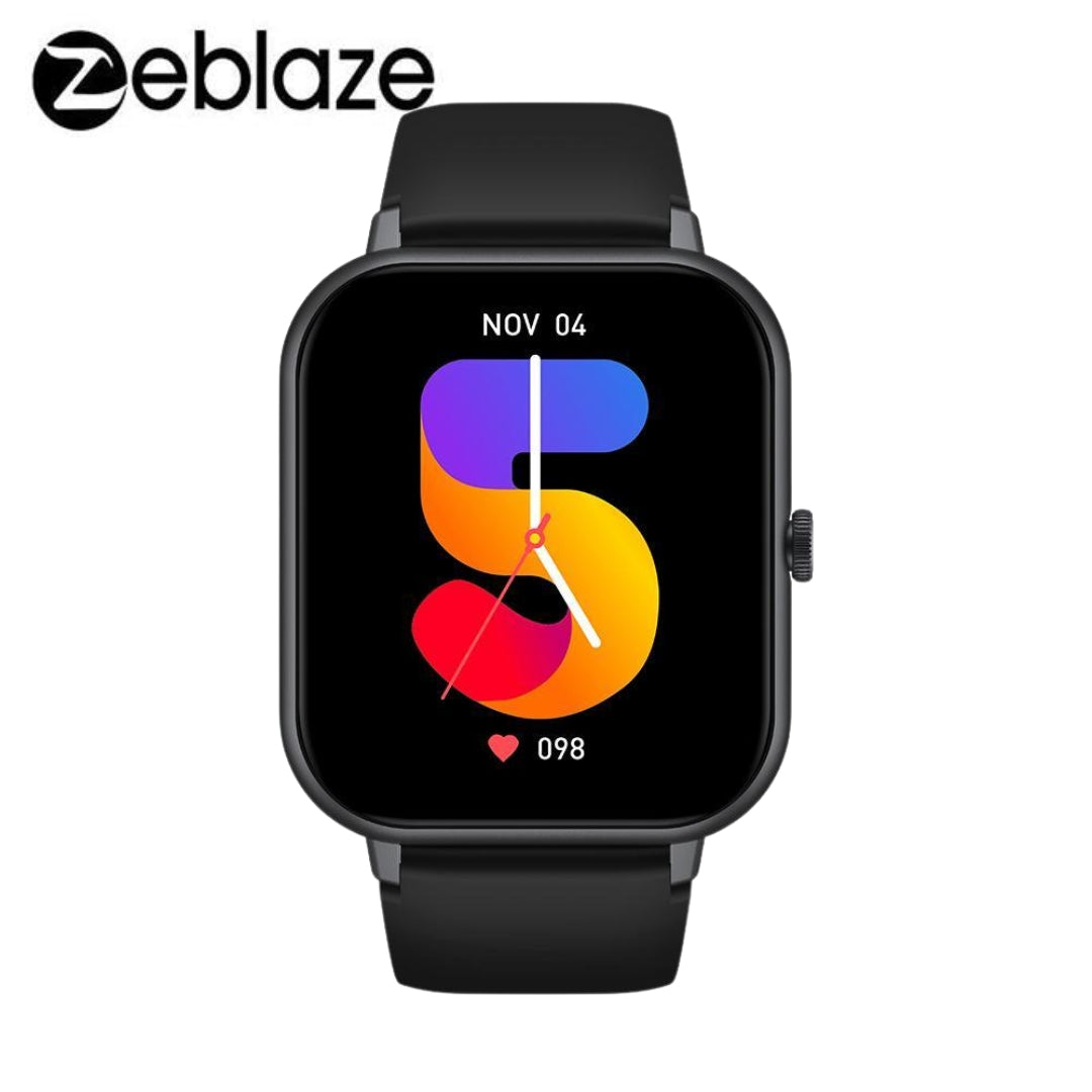 Zeblaze Btalk Lite Bluetooth Calling Smart watch Black 