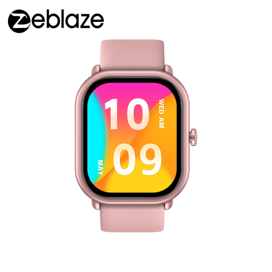 zeblaze gts 3 pro smartwatch-design square-color pink
