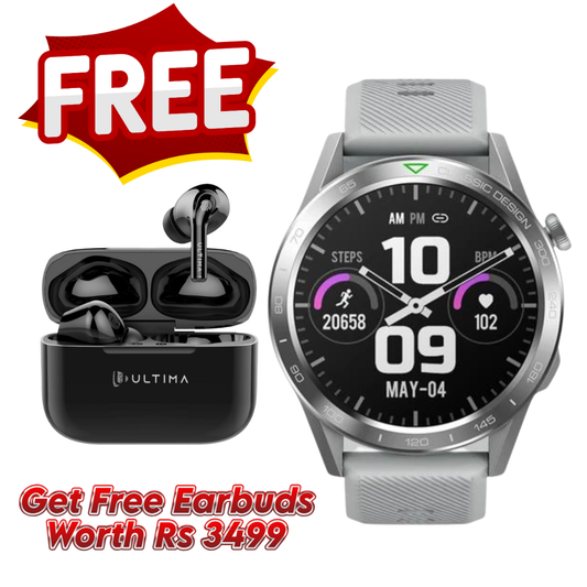 Buy Zeblaze Smartwatch & Get Free Wireless earbuds 
