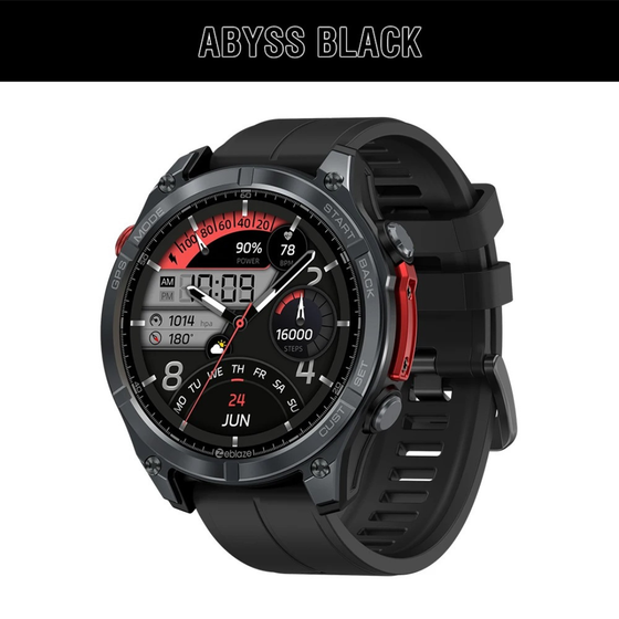 Buy Now Zeblaze Stratos 4 Smartwatch Black