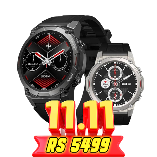 11.11 Offers Zeblaze Vibe 7 Pro Military Grade Toughness With Remote Control Touch Sensors