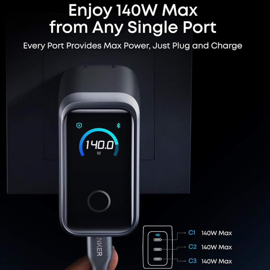 Anker Prime GaNPrime 2.0 Charger for Laptop and Smartphone