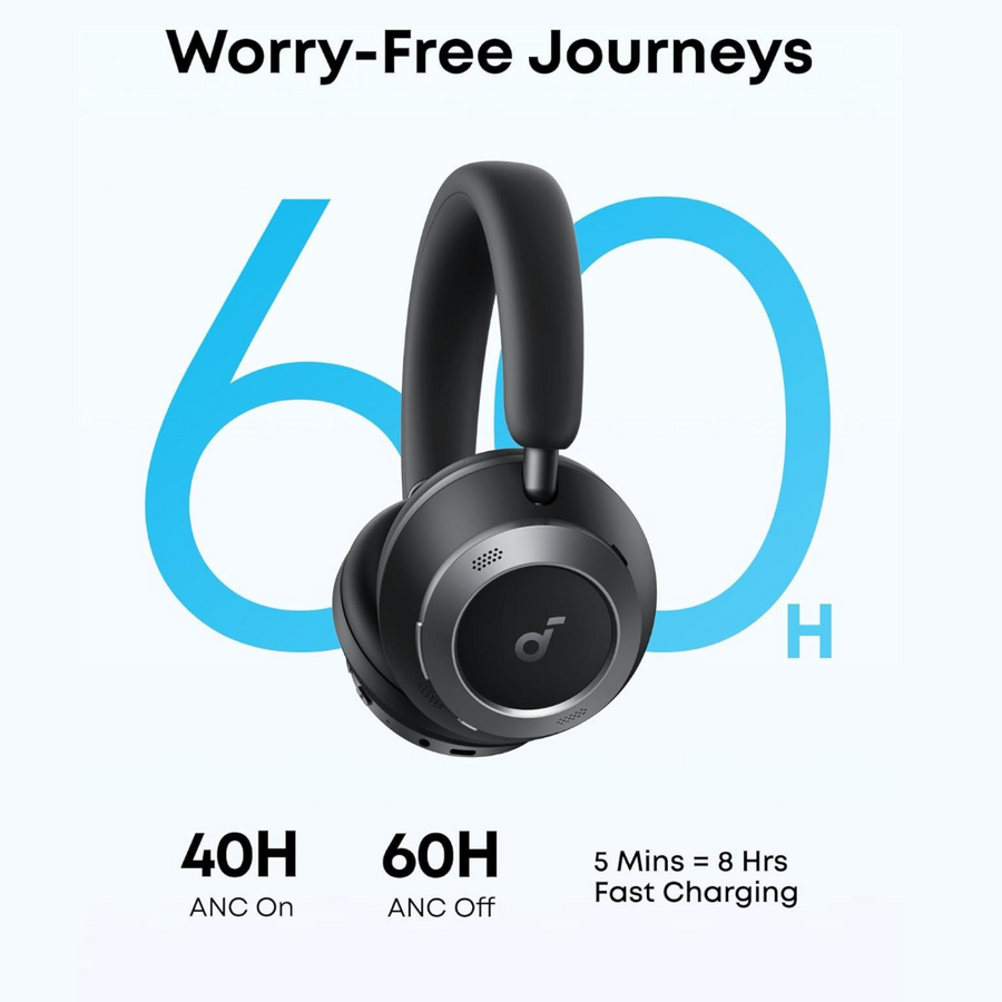 Soundcore Anker Space One Pro Cream White Wireless Headphones – Buy Now Nepal
