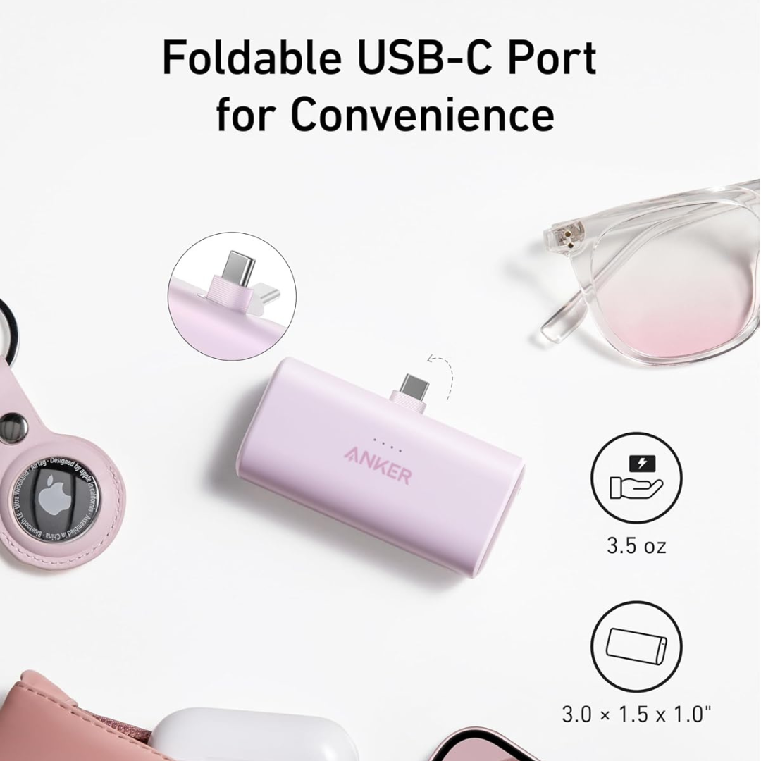 Latest Anker Nano 5000mAh mini power bank Nepal fast charging buy now