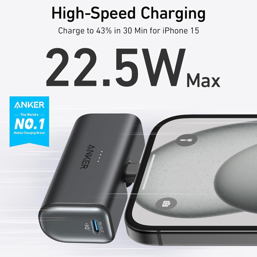 Get Anker Nano Power Bank built in USB C connector Nepal best price