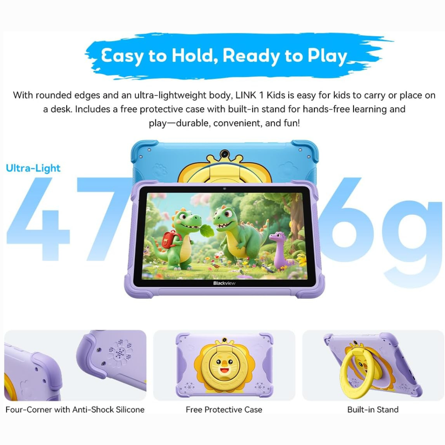 Blackview Link Mini Kids tablet with TÜV low blue light display – Shop Now