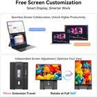 Blackview Table 9 FHD+ IPS portable monitor for remote work – shop now Nepal