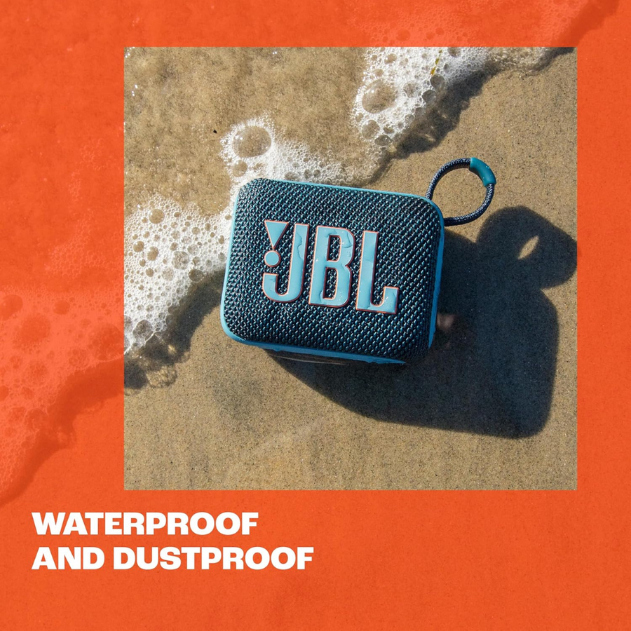 Shop now JBL Go 4 Bluetooth speaker with 4.2W output and 20KHz frequency response.
