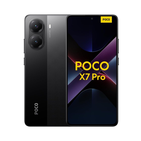Shop now POCO X7 Pro 5G 12GB 256GB with 120Hz AMOLED display and 90W HyperCharge