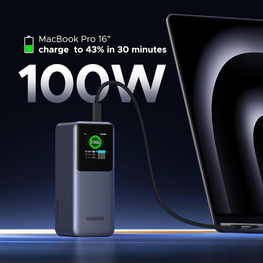 UGREEN Nexode 20000mAh 130W Fast Charging Power Bank