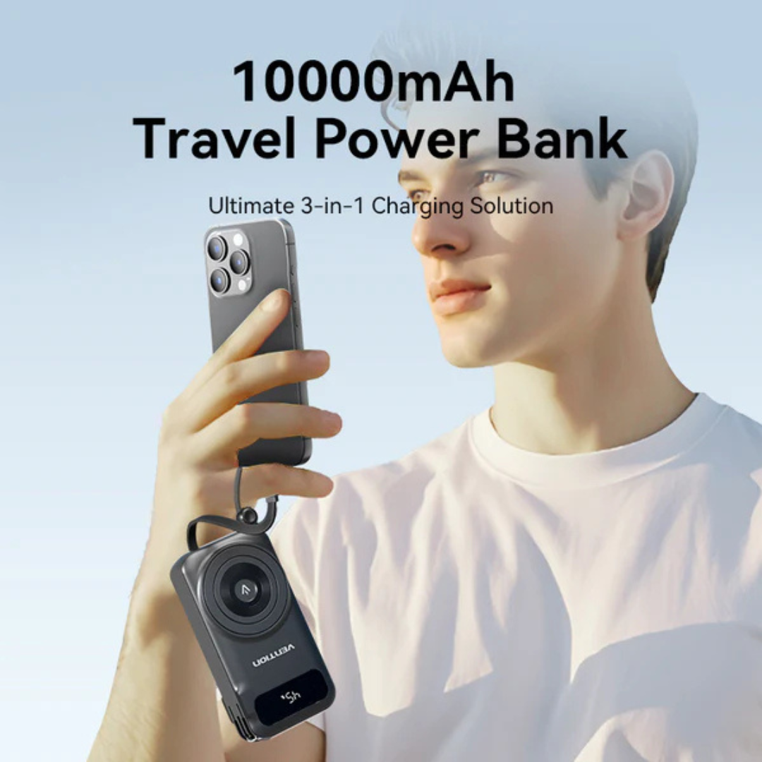 Vention 10000mAh Portable Fast Charging Power Bank