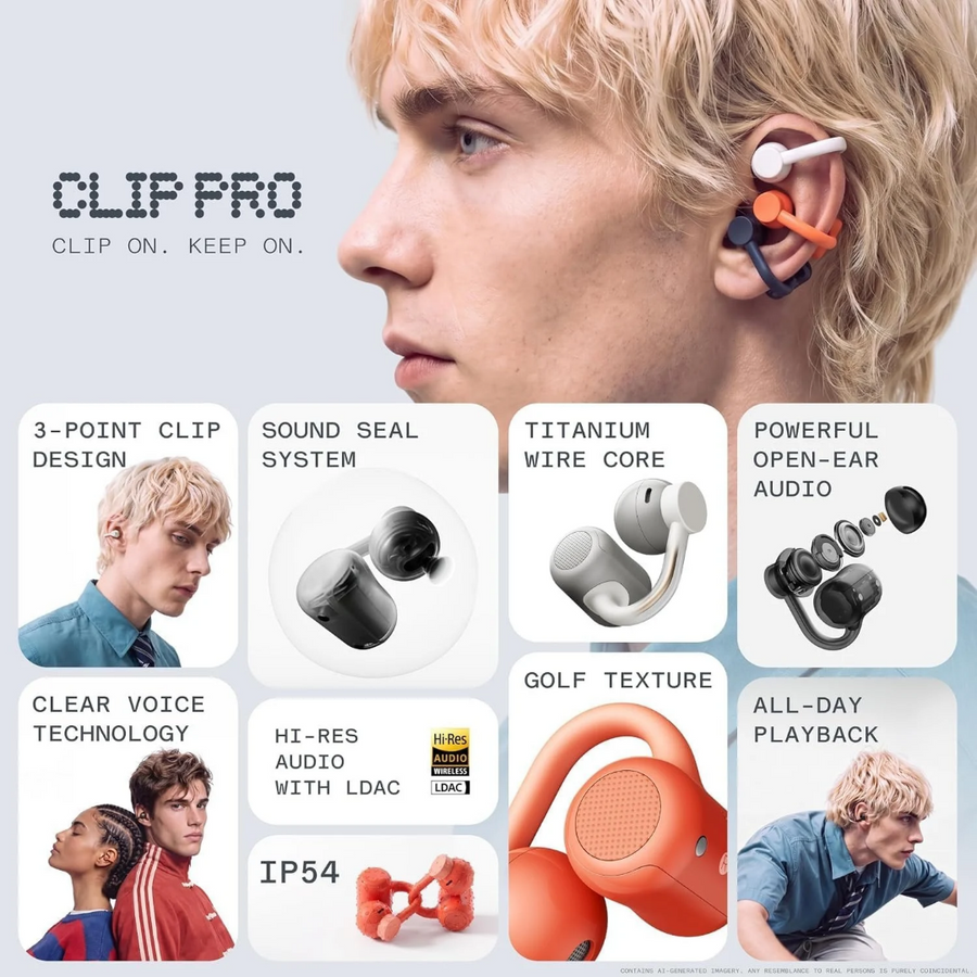 CMF Clip Pro Earbuds with LDAC Hi Res Wireless Audio Nepal Buy Now