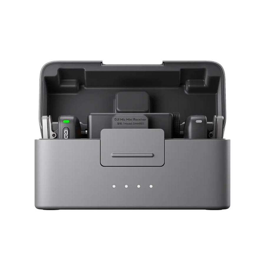 Shop DJI Mic Mini ultralight 10g wireless microphone system with noise cancelling for content creators and interviews