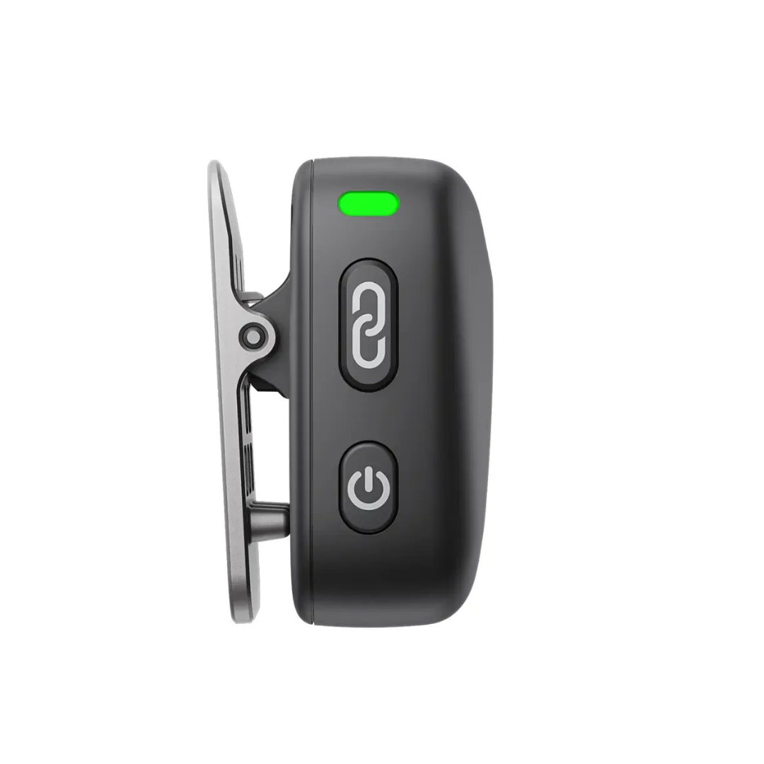 Shop DJI Mic Mini compact wireless microphone for YouTube vloggers with automatic audio limiting feature