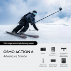 DJI Osmo Action 6 8K action camera for travel and adventure creators