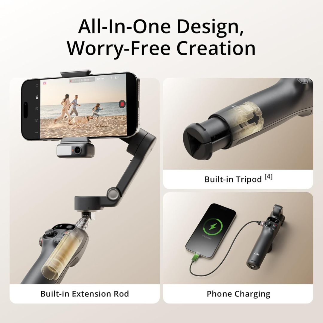 Shop now DJI Osmo Mobile 7P gimbal with smart shooting modes