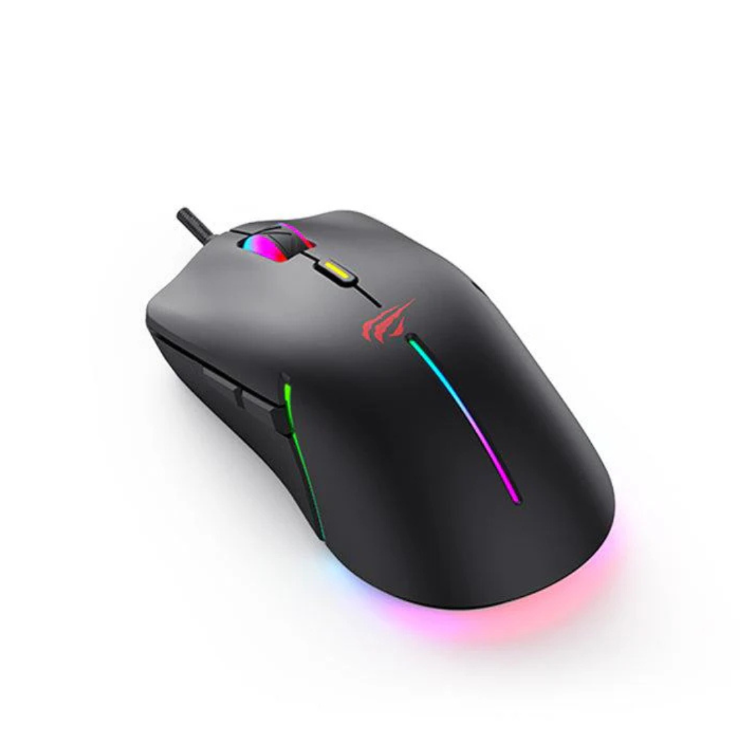 Shop now Havit MS1031 programmable RGB gaming mouse with adjustable DPI levels