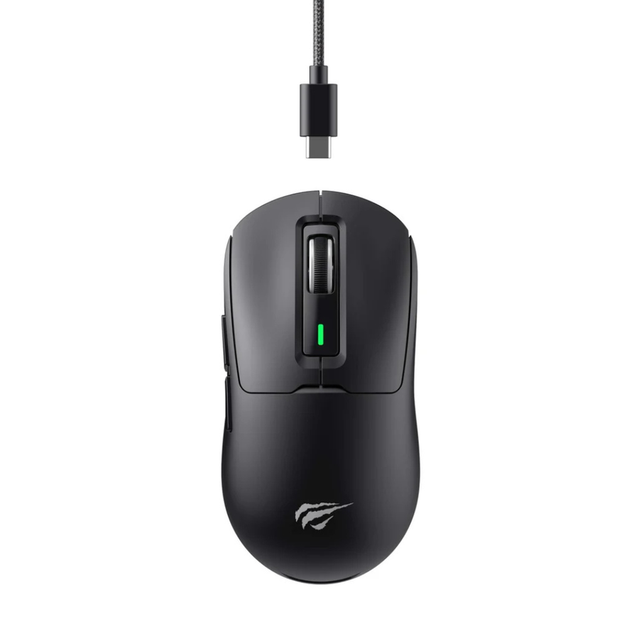 Shop now Havit MS969SE wireless gaming mouse with wired 2.4G and Bluetooth 5.1 modes