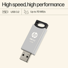 Get HP 712w 64GB USB Type A flash drive for laptop and desktop Nepal