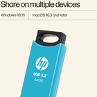 Get HP 712w 64GB USB Type A flash drive for laptop and desktop Nepal