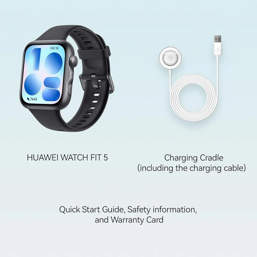 HUAWEI WATCH FIT 5 Green Smartwatch with AMOLED Screen — Buy Now Nepal