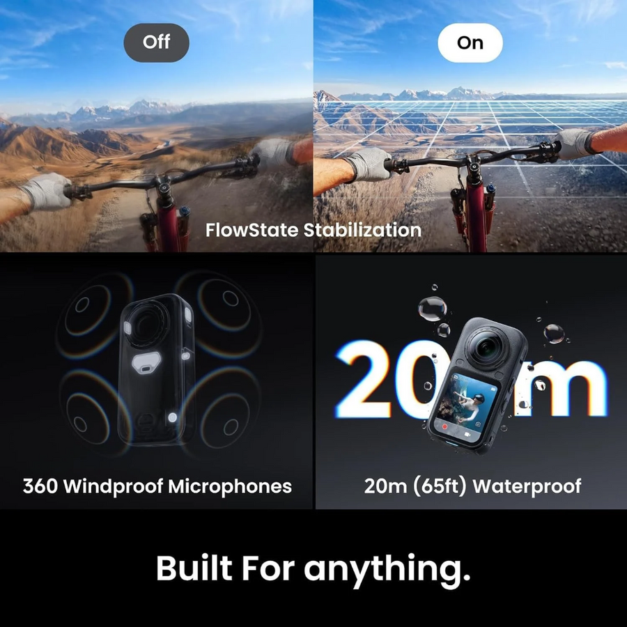 Insta360 X6 8K 360 Video Camera with Dolby Vision in Nepal – Shop Now