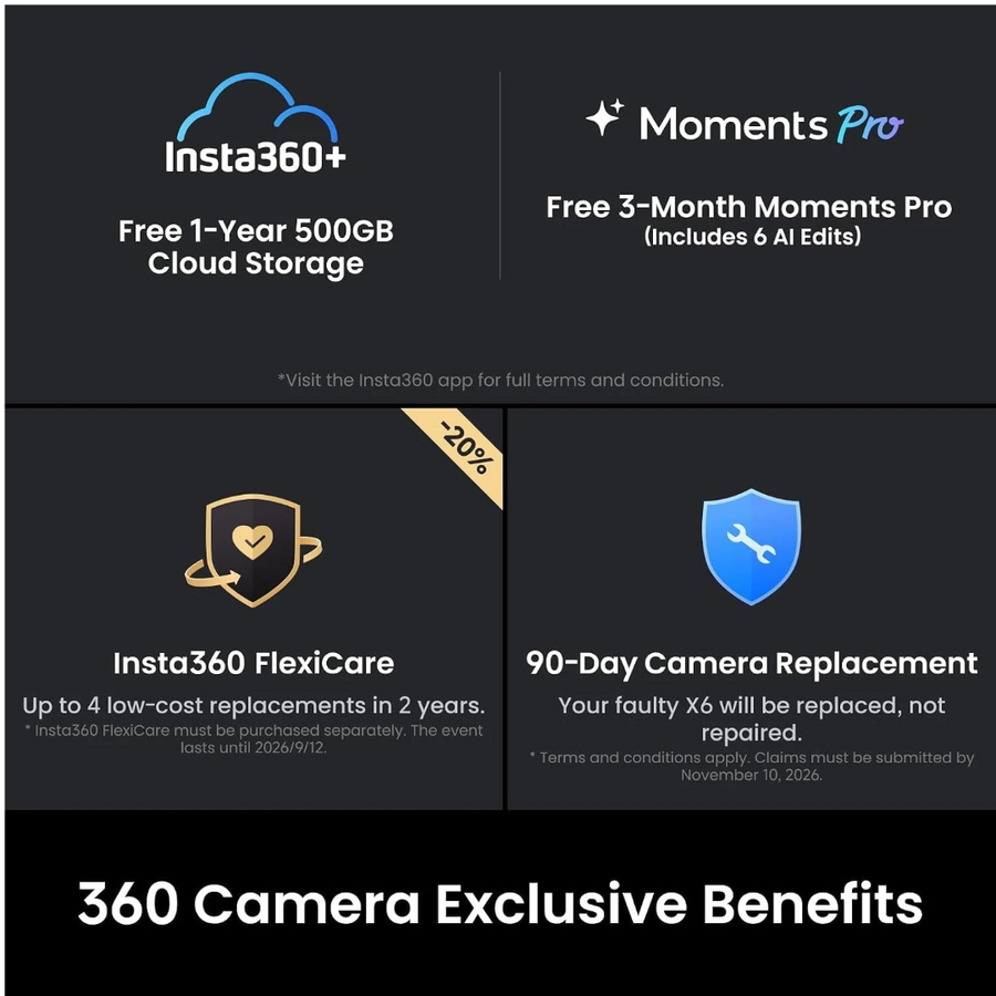 Insta360 X6 8K 50fps 360 Degree Video Camera – Buy Online in Nepal