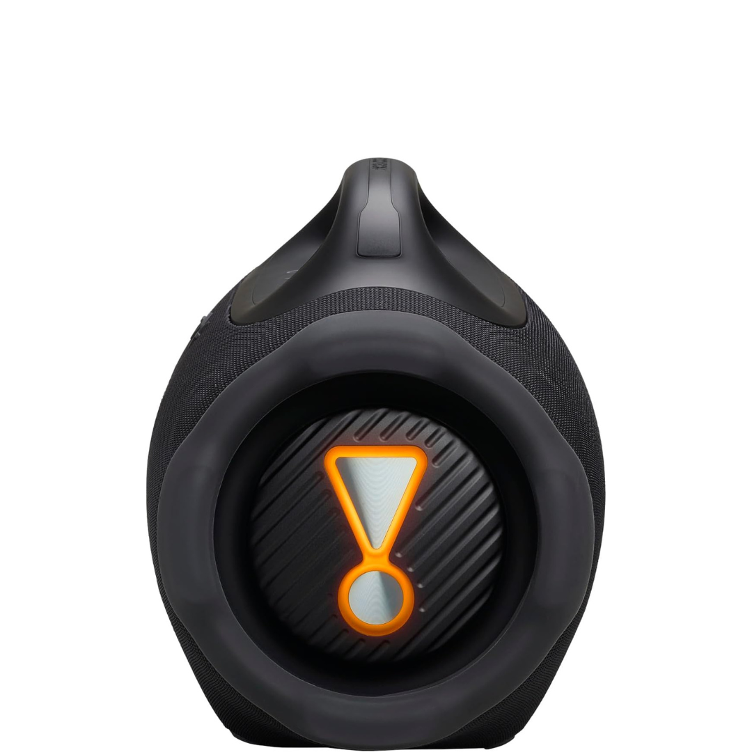 Get JBL Boombox 4 speaker with USB-C lossless audio, powerful dynamic drivers, and immersive stereo sound for music lovers.