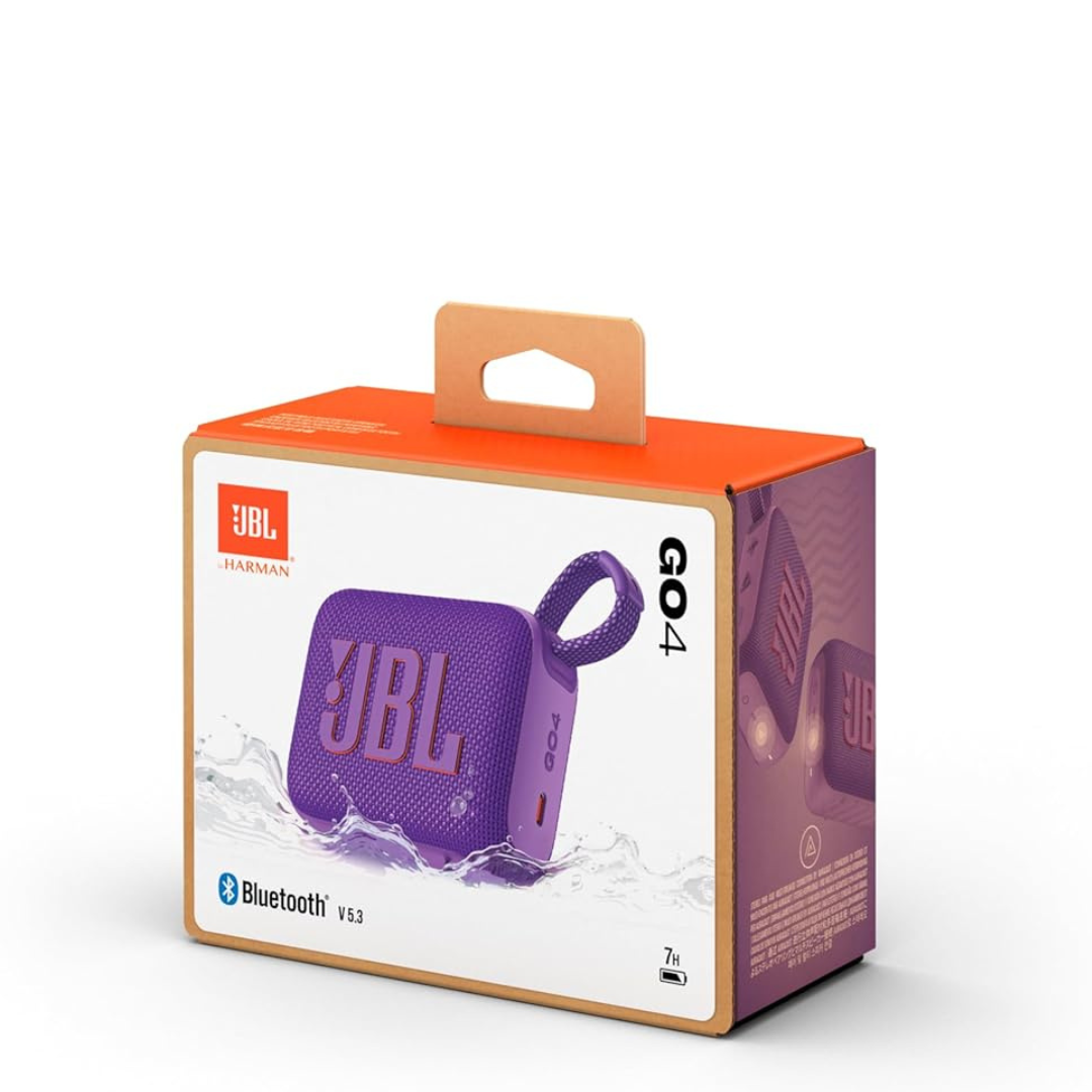 Shop now JBL Go 4 wireless speaker with Type-C charging and compact design.