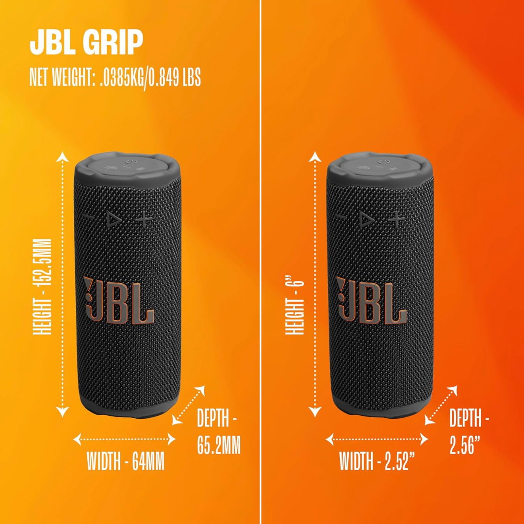 Get JBL Grip wireless Bluetooth speaker with immersive sound clarity