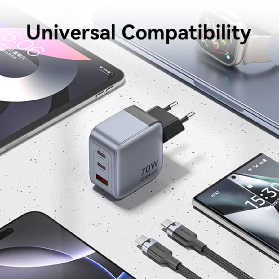 Best 70W GaN charger for laptop and smartphone charging in Nepal