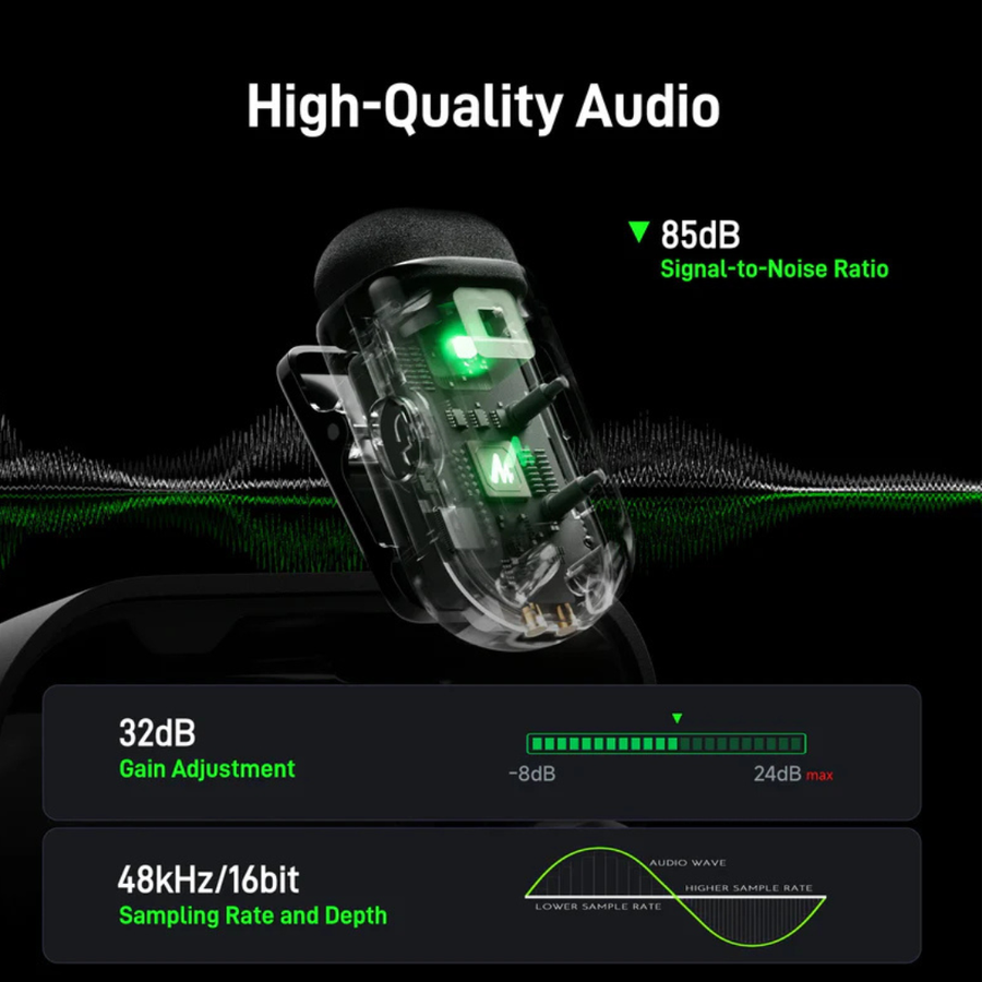 Maono Wave T1 Mini dual wireless mic for iPhone Nepal